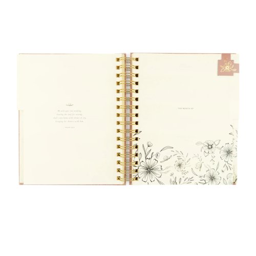 12-Month Undated Planner: Sonora Design, Spiral