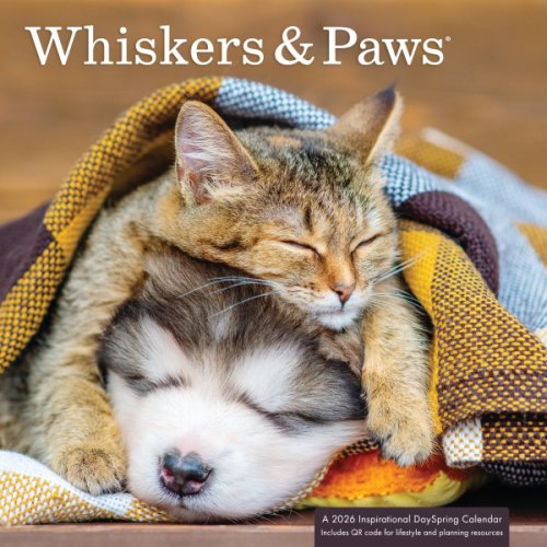 Whiskers & Paws Wall Calendar
