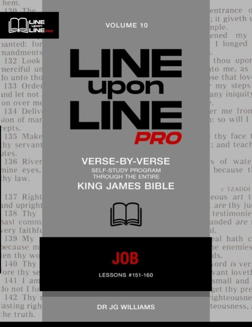 Job: Vol 10 - Line Upon Line PRO Bible Study Series