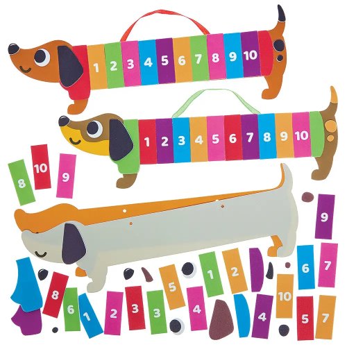 Learn To Count Sausage Dog Kits (Pack of 4)