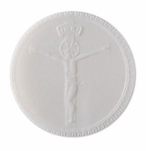Pack of 50 Priest Communion Wafers 2.5" - Crucifix Altar Bread