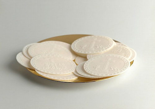 Pack of 50 - 2 3/4" Priests Altar Bread Mixed Designs - White