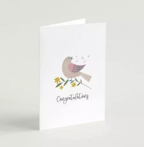 Congratulations (Birds of Joy) - Greeting Card