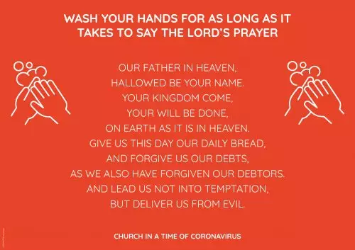 Wash Hands Prayer (COVID-19)