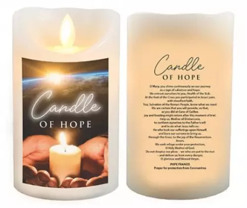 Candle of Hope - Pope Francis LED Candle