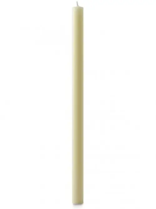 12" x 1" Church Candles with Beeswax - Pack of 24