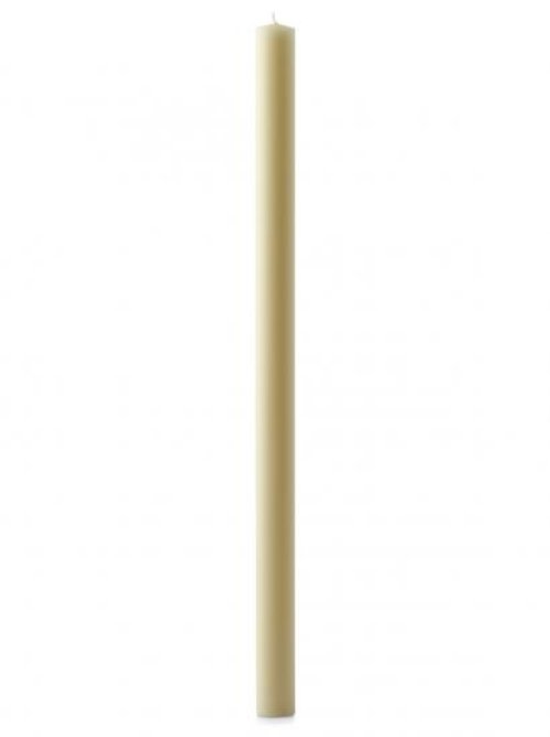1 3/4"x 24" Candles with Beeswax - Pack of 6