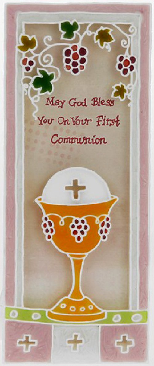 Plaque - Tender Words Series - First Communion - 18cm x 9cm