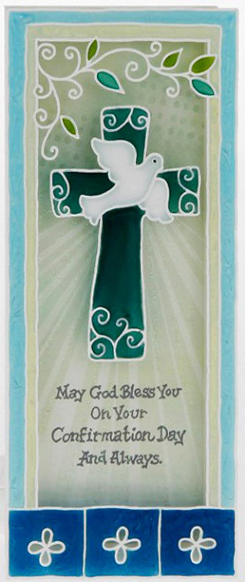Plaque - Tender Words Series - Confirmation - 18cm x 9cm