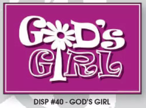 Poster - God's Girl - 24in x 36in