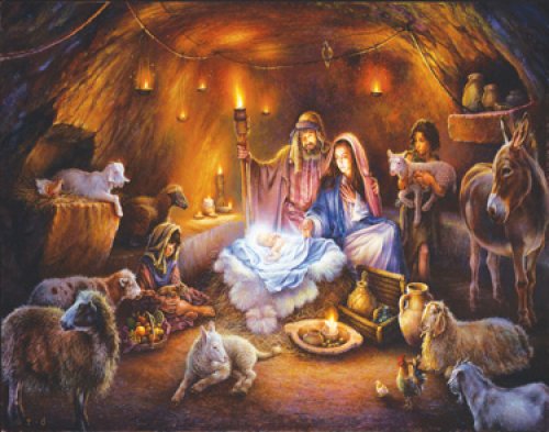 Advent Calendar - No Room at the Inn - Large - 14 in x 11 in - Supplied in units of 6