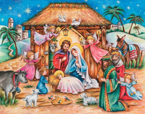 Advent Calendar - Heavenly Son - Large - 14 in x 11 in - Supplied in units of 6