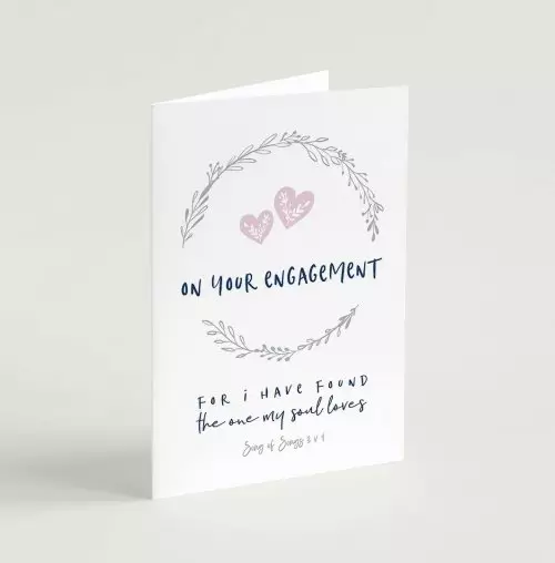 On Your Engagement Greeting Card