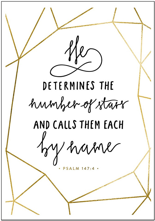 He Determines A4 Print