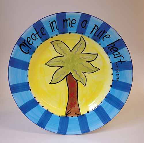 Create in Me Dinner Plate