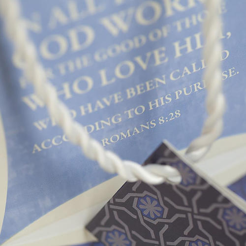 Redeemed In All Things Medium Gift Bag with tissue