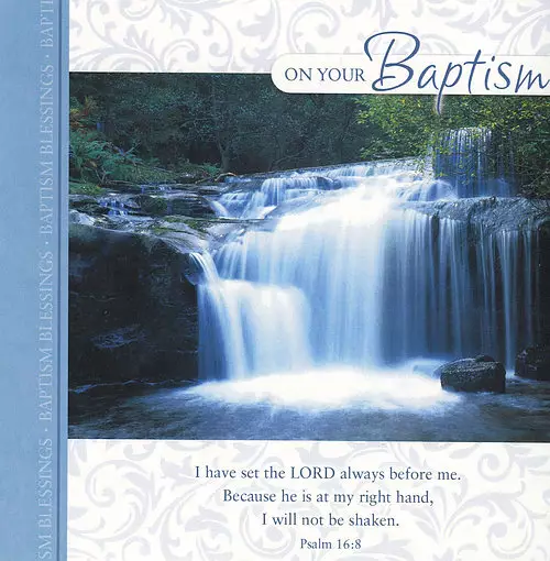 On Your Baptism - Single Card