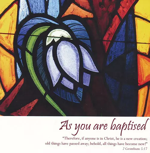 As You are Baptised - Single Card
