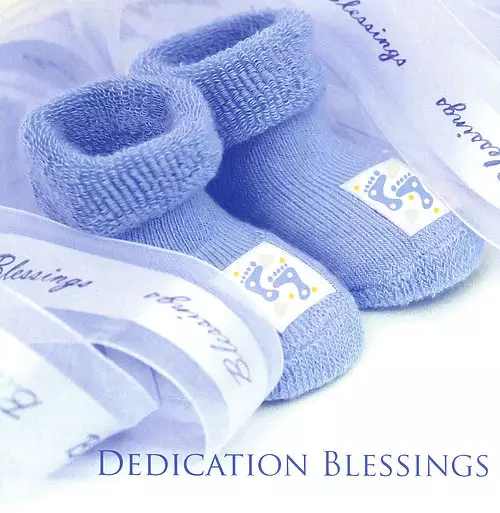 Dedication Blessings - Single Card