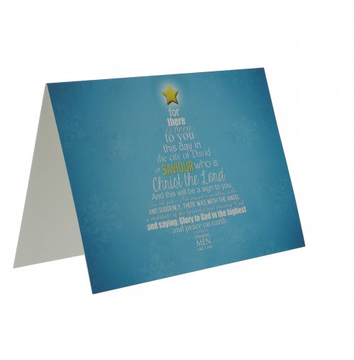 Saviour Christmas Tree Cards (Pack of 15)