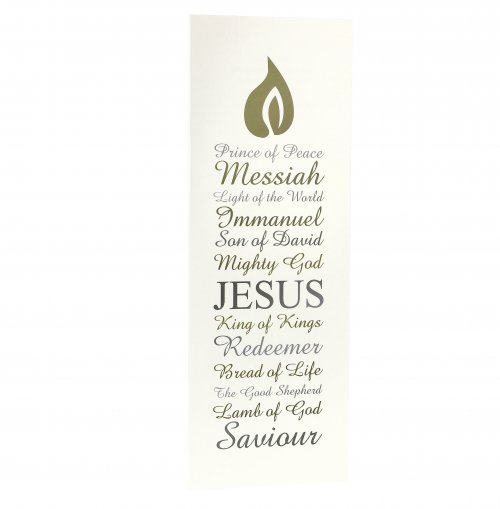 Candle Names of Jesus (Pack of 10) Charity Christmas Cards