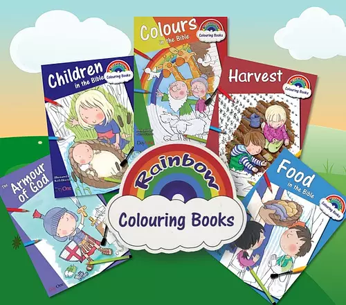 Rainbow Colouring Book Value Pack