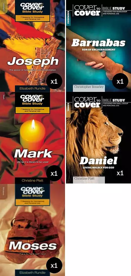 Cover to Cover Men of the Bible Value Pack