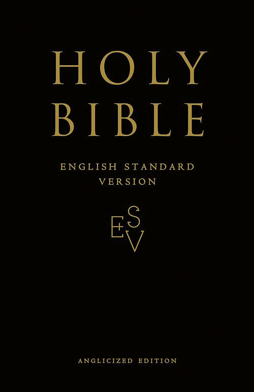 ESV Anglicized Gift and Award Bible Black Pack of 10