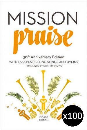 100 x New Mission Praise - Words Edition Hardback