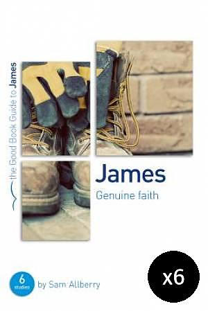 James: Genuine Faith Pack of 6