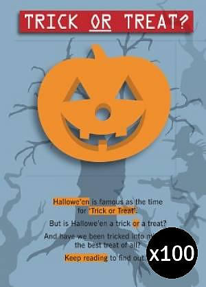 Trick Or Treat? Pack of 100