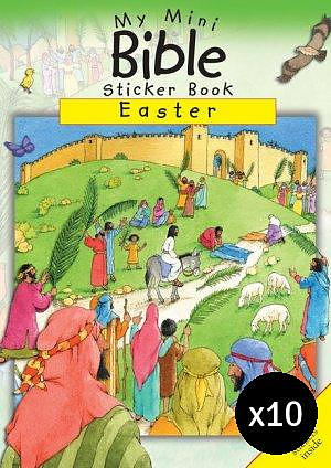My Mini Bible Sticker Book: Easter - Pack of 10