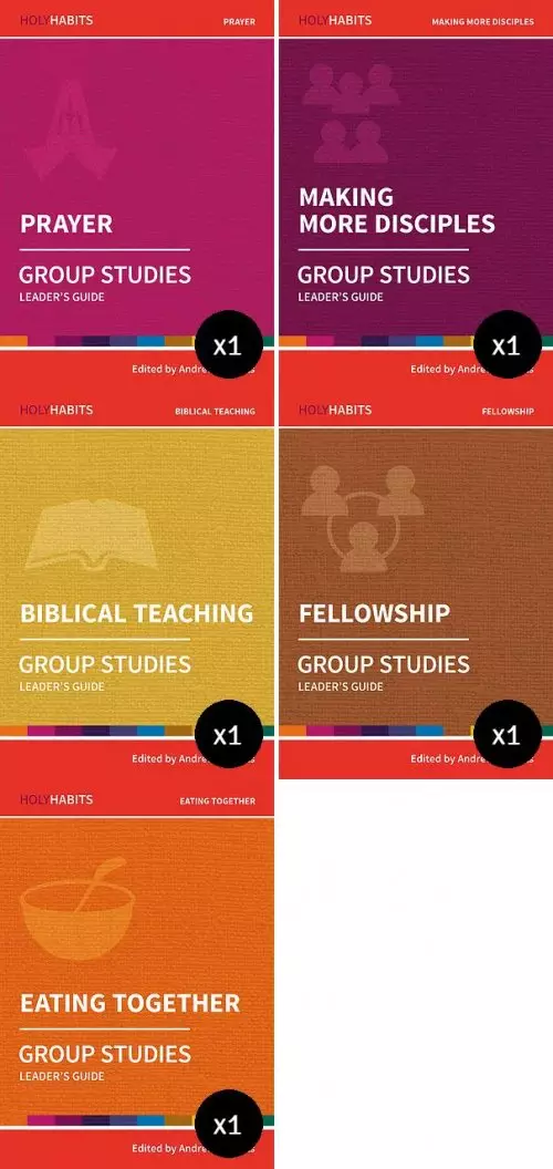 Holy Habits Group Studies Bundle