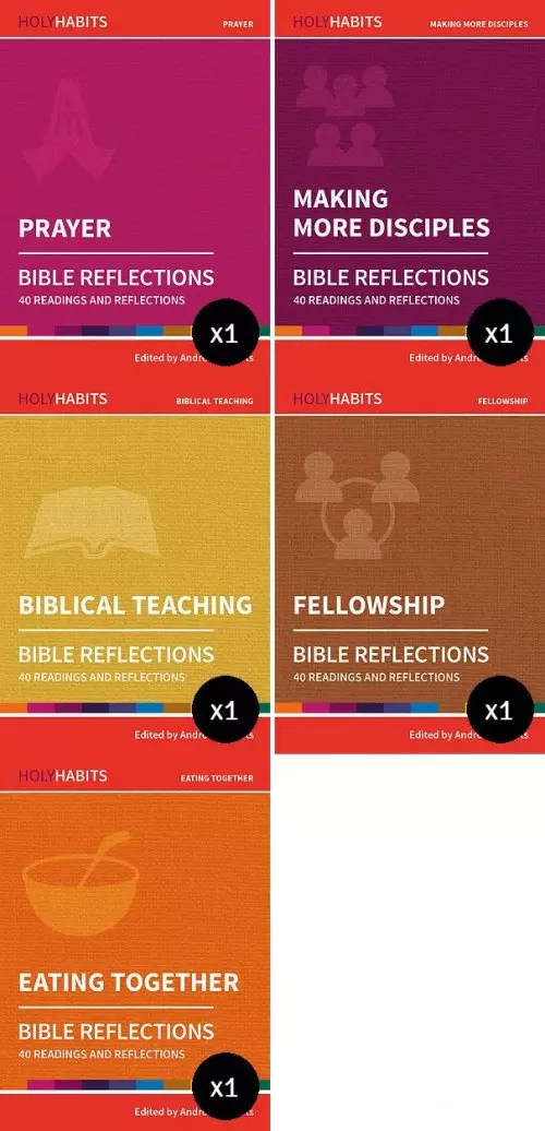 Holy Habits Bible Reflections Bundle