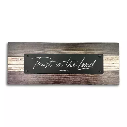 Trust in the Lord - Tabletop Plaque