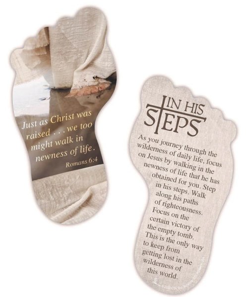 Footprints Bookmark