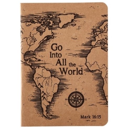 Go Into All the World Kraft Notebook