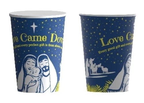 Love Came Down Plastic Tumbler