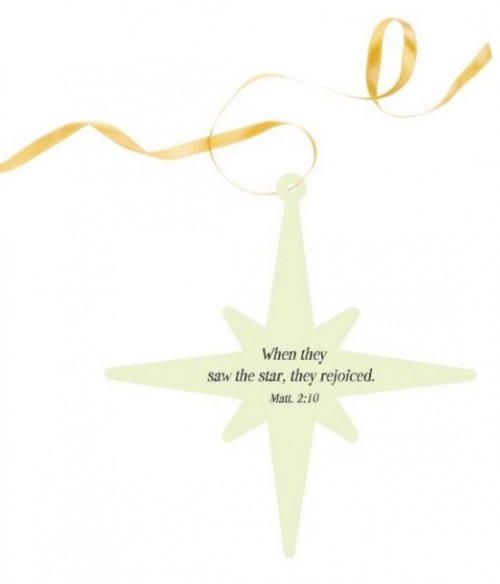 Glow-in-the-Dark Star Ornament - One Night in Bethlehem