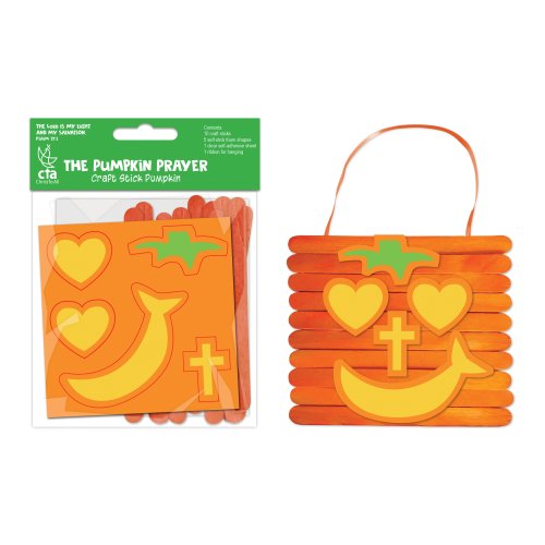 Pumpkin Prayer Craft Sticker Kit