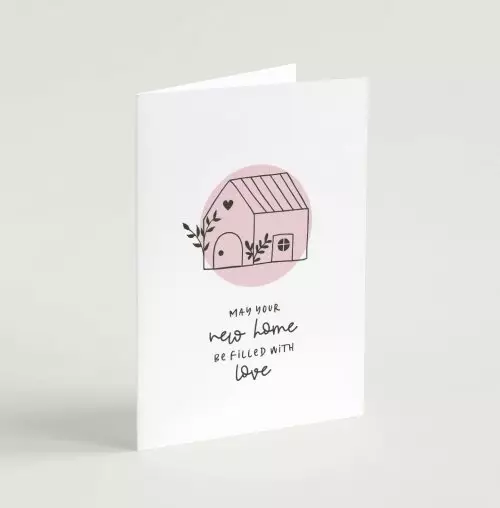 May Your New Home (Scandi Home) - Greeting Card