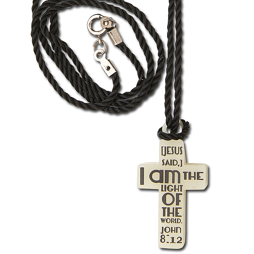 Glow in the Dark Cross Necklace