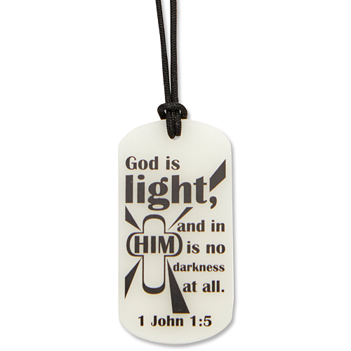 Glow in the Dark Dog Tag