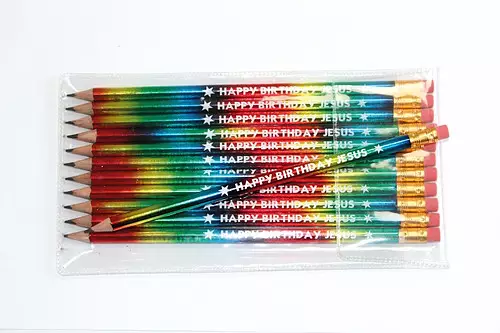 Happy Birthday Jesus Pencils Pack (12)