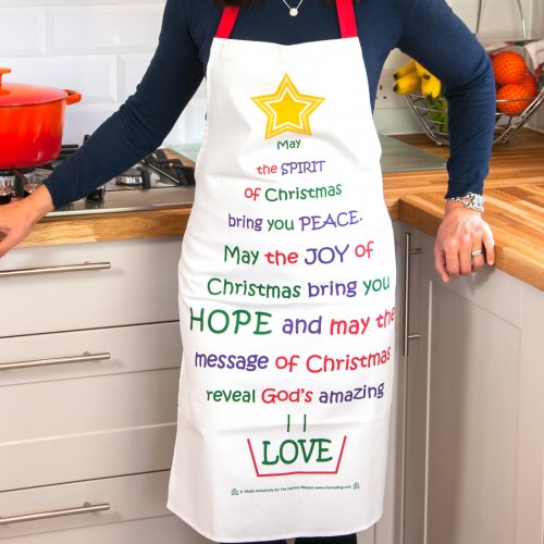 Christmas Blessing Apron