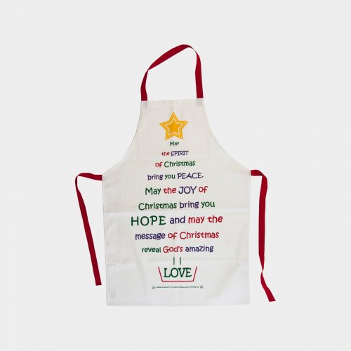 Christmas Blessing Apron