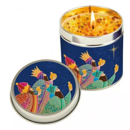 Gold, Frankincense & Myrrh Candle Tin