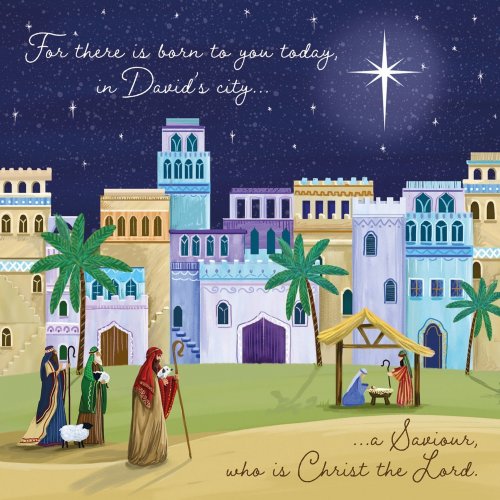 David's City (Pack of 10) Charity Christmas Cards