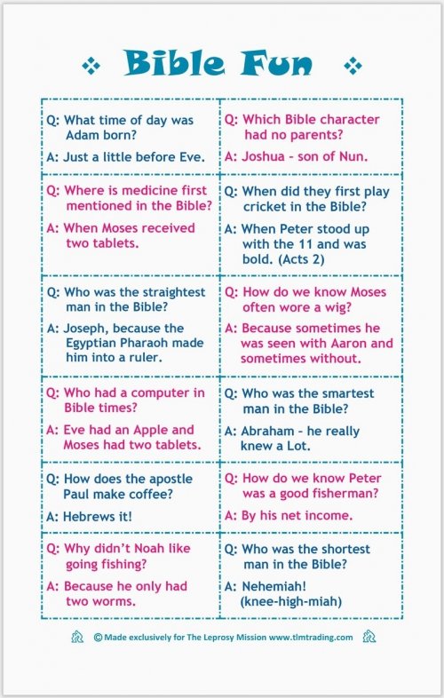 Bible Fun Tea Towel
