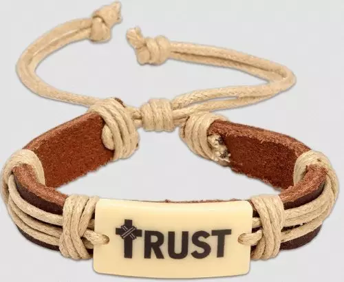 Truth Leather-Like Bracelet